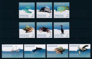 [29166] UAE United Arab Emirates 2011  Unesco Bu Tinah Island Fish Birds MNH