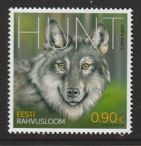 ESTONIA #964 WOLF MNH
