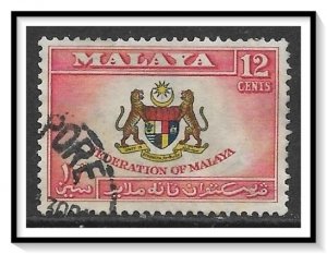Malaya #81 Coat Of Arms Used