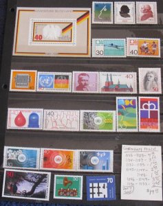 Germany MNH Selection- #1118//1152- SCV=$19.10