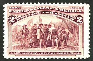 U.S. #231 MINT OG NH