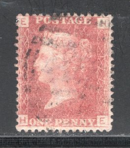 Great Britain 33, Plate #177   F/VF, Used, CV $3.00 ....  2481112