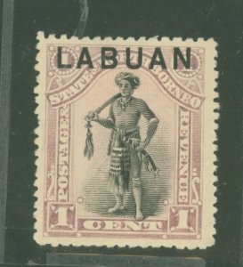 Labuan #49v  Single