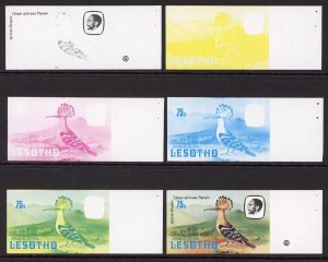 Lesotho 1981 Progressive Proofs U/M