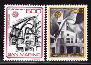 $San Marino Sc#1120-1121 M/NH, complete set, Cv. $21.50