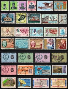 Haiti ~ Lot of 202 Different Stamps ~  Mixed Condition....