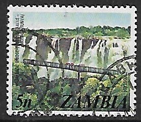 Zambia # 139 - Victoria Falls - used.....{BE13}