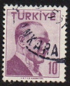 Turkey Sc #1231 Used