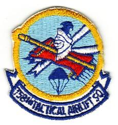 U.S. AIR FORCE 758th TACTICAL AIRLIFT SQUADRON PATCH