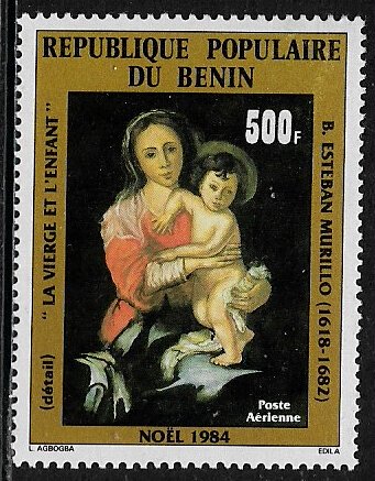 Benin #C327 MNH Stamp - Painting