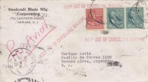 1939, Newark, NJ to Buenos Aires, Argentina, Prexie, See Remark (27856)