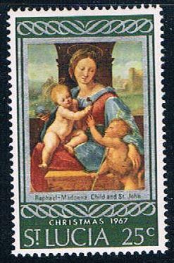 St Lucia Christmas 25 - pickastamp (SP16R502)