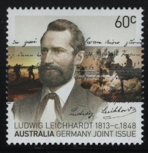 Australia 2013 MNH Sc 4004 60c Ludwig Leichhardt Joint Germany