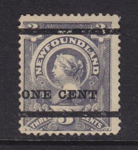 Newfoundland Scott # 75 F-VF OG lightly hinged with nice color! see pic !