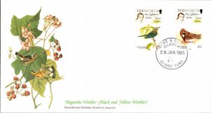 Turks & Caicos Is., Birds, Worldwide First Day Cover
