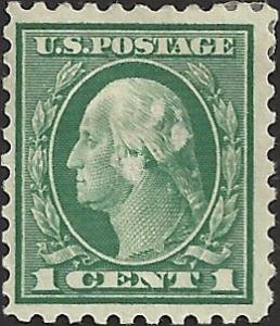 # 424 MINT FAULT GREEN GEORGE WASHINGTON