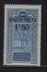 UPPER VOLTA, 39, HINGED, 1924-27, CAMEL & RIDER