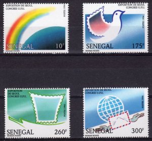 Senegal 1994 RED CROSS CONGRESS SEOUL set 4 values Perforated Mint (NH)