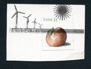 US Scott's #4727 Apple with Earth Day Postmark - used