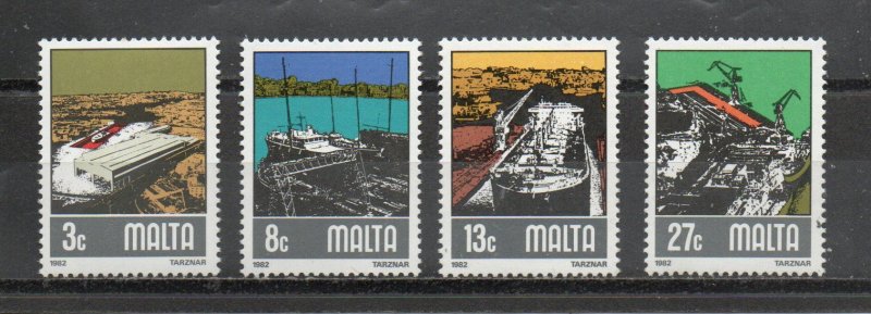 Malta 608-611 MNH