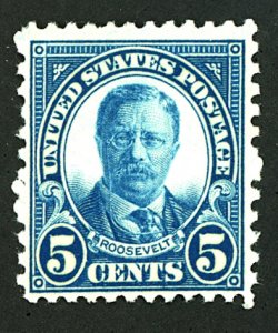 U.S. #637 MINT OG LH