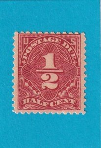US J68 MNH OG EFO PRE PRINT PAPER FOLD SHOWING ON BACK BARELY VISIBLE ON FRONT