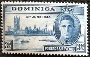 Dominica Scott #113 *MH* Single Peace Issue SCV $.25 L21