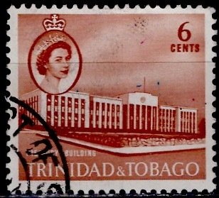 Trinidad & Tobago; 1960; Sc. # 92; Used Single Stamp
