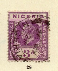 Nigeria 1920s Early Issue Fine Used 3d. NW-170217