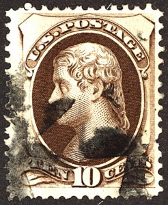 U.S. #161 USED CREASES 