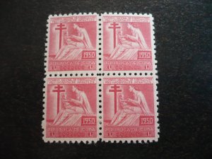 Stamps - Cuba - Scott# RA10 -Mint Hinged Single Stamp in Block of 4