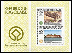 Togo C454a, MNH, World Heritage Year souvenir sheet