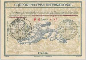 54325 - COUPON REPONSE - ROME  Model : FRANCE  - 1934 - VERY NICE!!