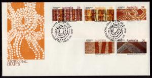 Australia 1047-1051 Hand Crafts U/A FDC