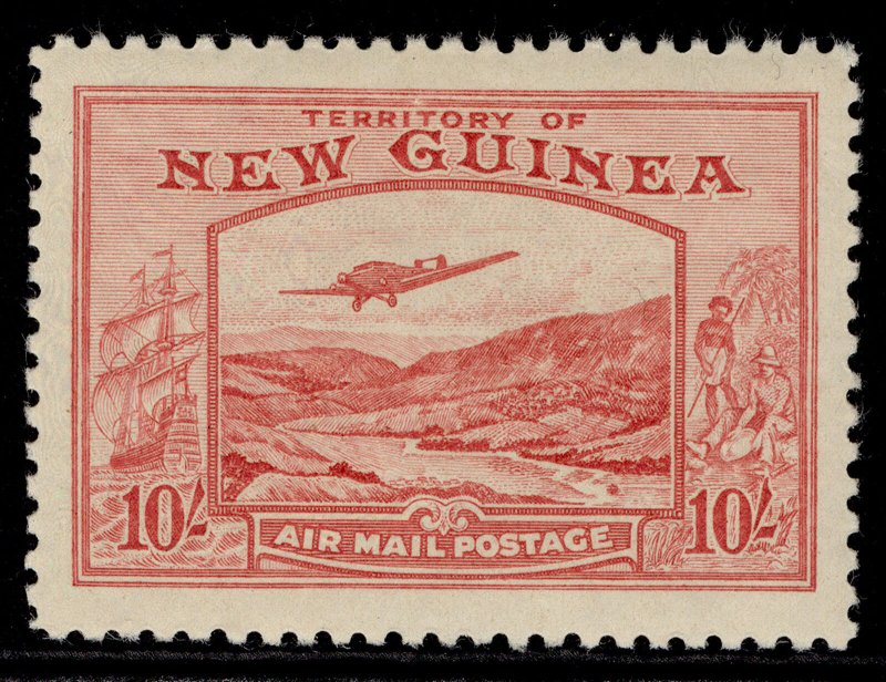 AUSTRALIA - New Guinea GVI SG224, 10s pink, LH MINT. Cat £600.