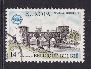 Belgium  #1014 used 1978   Europa  14fr