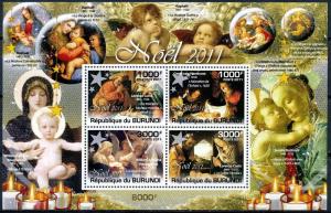 BURUNDI 2011 SHEET bur11306b CHRISTMAS