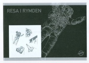 Sweden. Test Print 2009 NASA Space. Engraver: Martin Morck & Lars Sjooblom