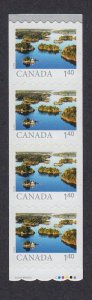 STARTER strip 4= THOUSAND ISLANDS = FAR and WIDE =$1.40 USA rate MNH Canada 2024