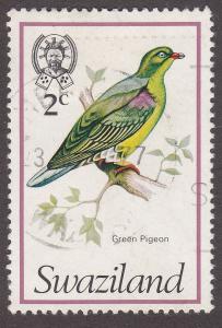 Swaziland 245 Green Pigeon 1976