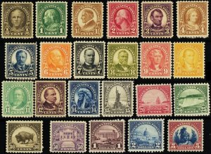 551-73, Mint F-VF NH/LH Complete Set - LOW PRICE! - Stuart Katz