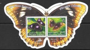 PITCAIRN ISLANDS SGMS687 2005 BUTTERFLY MNH