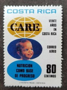 *FREE SHIP Costa Rica 20th Anniversary Of CARE 1977 Child Children (stamp) MNH