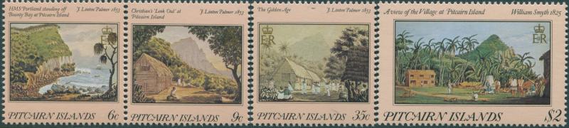 Pitcairn Islands 1985 SG264-267 19th Cent Paintings set MLH