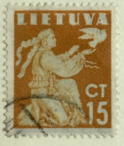 AlexStamps LITHUANIA #319 VF Used 