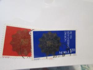 Norway #582-583 used set
