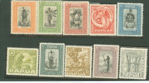 Papua New Guinea #94-103  Single (Complete Set)