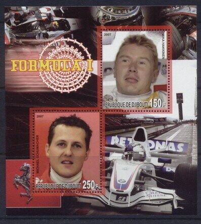 2007 formula 1  2 values #1 michael schumacher mika hakkinen racing cars 