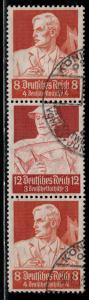 Germany Scott # B63 (2), B64, used, se-tenant, Mi # S228