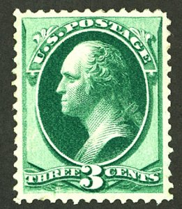 U.S. #158 MINT OG LH